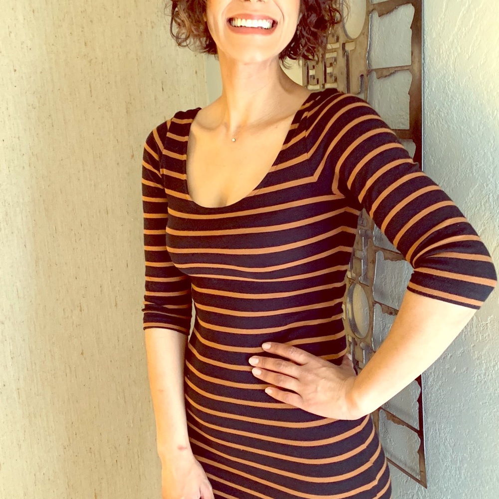 XXI Black and brown dress